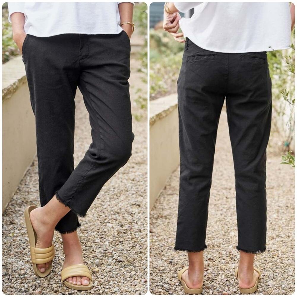 Frank & Eileen Wicklow The Italian Chino Pants Washed Black
